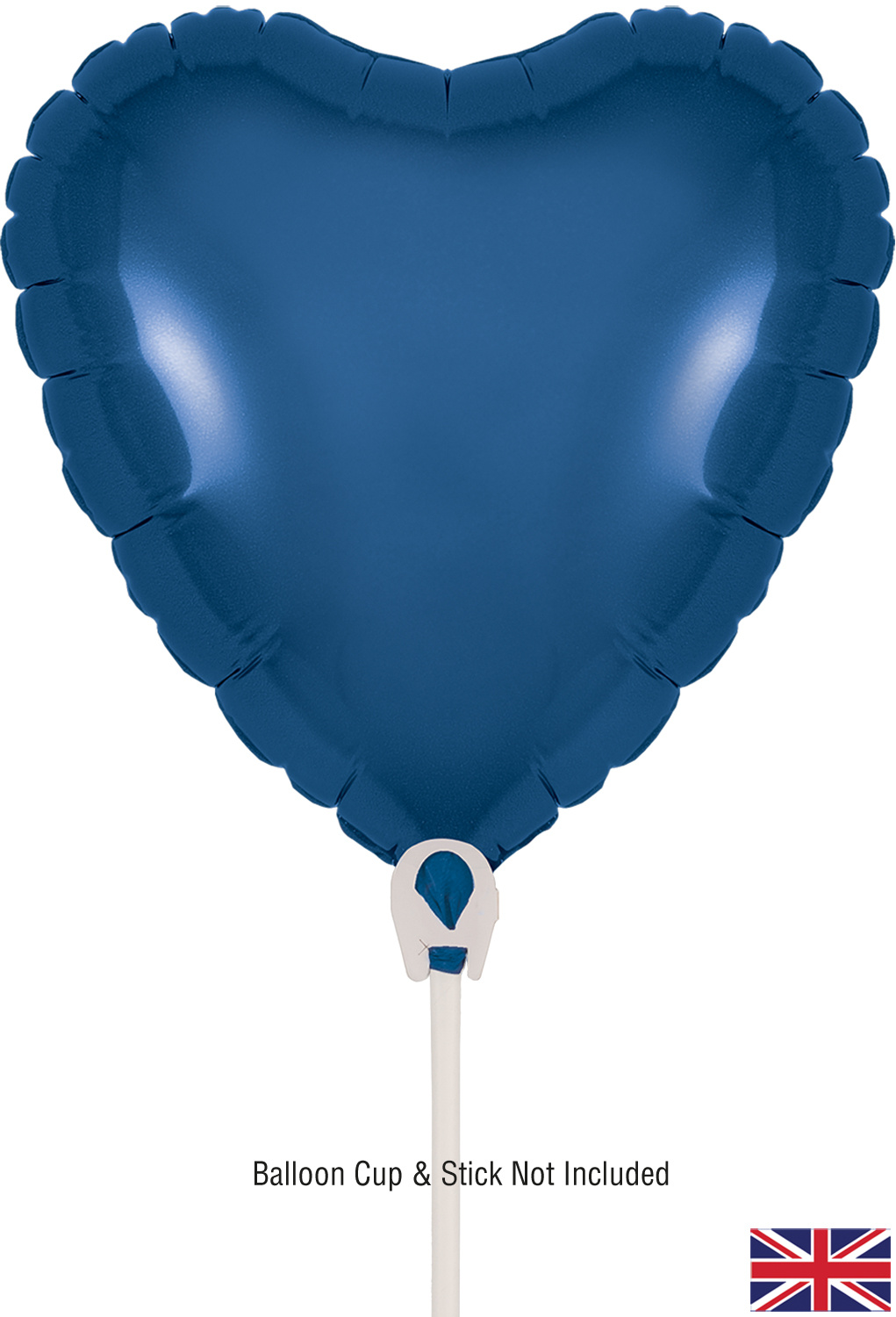 Heart - Navy Blue - 9inch - packed 5 pieces - self sealing