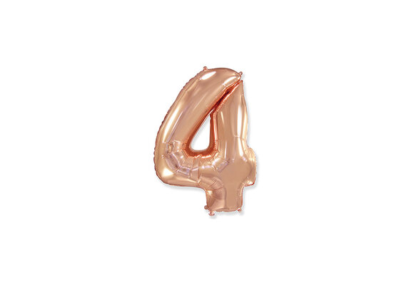 Cijfer Rose Gold - 4 - 14 inch - Flex