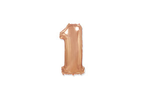 Cijfer Rose Gold - 1 - 14 inch - Flex