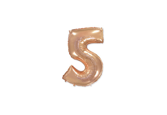 Cijfer Rose Gold - 5 - 14 inch - Flex