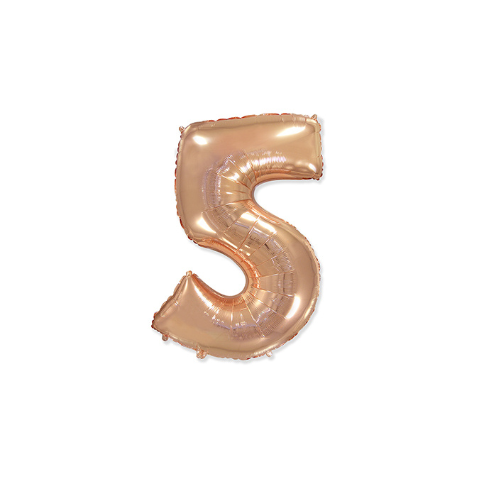 Cijfer Rose Gold - 5 - 14 inch - Flex - selfsealing