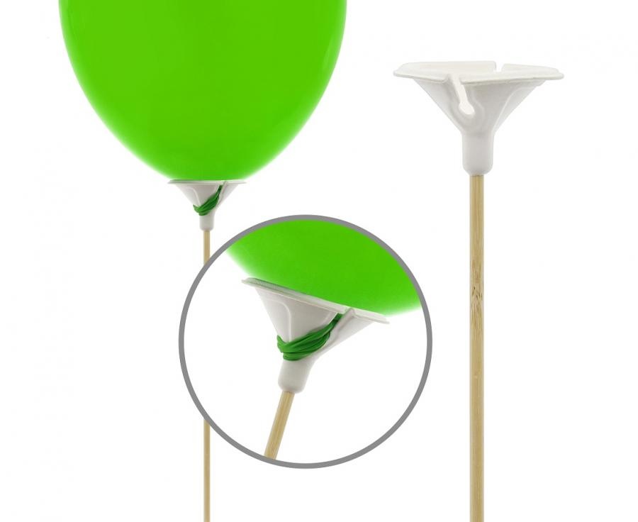 Cups & Sticks - Bamboo & Paper - 30cm - 100 pieces