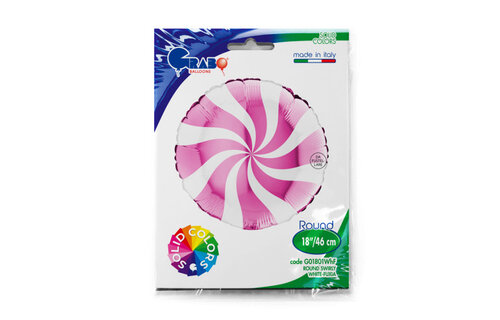 Candy Swirl - Fuchsia - 18 inch - Grabo