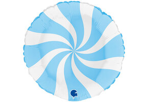Candy Swirl - Matte Blue - 18 inch - Grabo