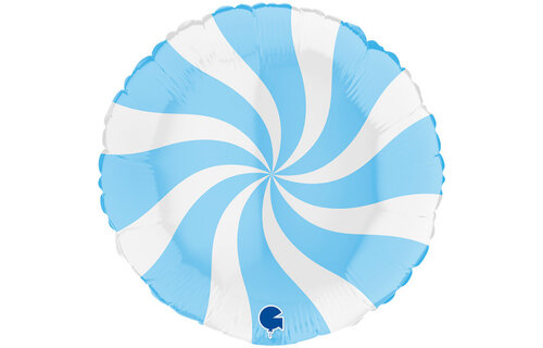 Candy Swirl - Matte Blue - 18 inch - Grabo