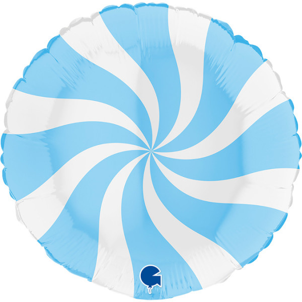Candy Swirl - Matte Blue - 18 inch - Grabo
