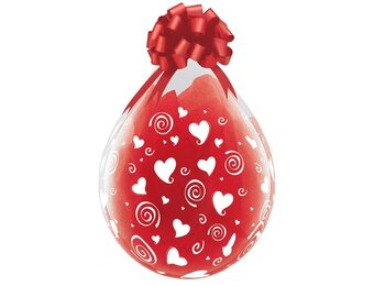 Q.18 Stuffer - Swirling Hearts - Diamond Clear