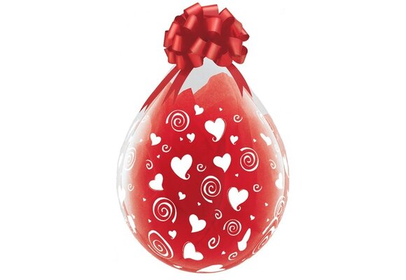 Q.18 Stuffer - Swirling Hearts - Diamond Clear