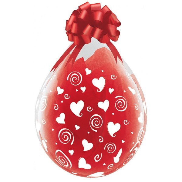 Q.18 Stuffer - Swirling Hearts - Diamond Clear