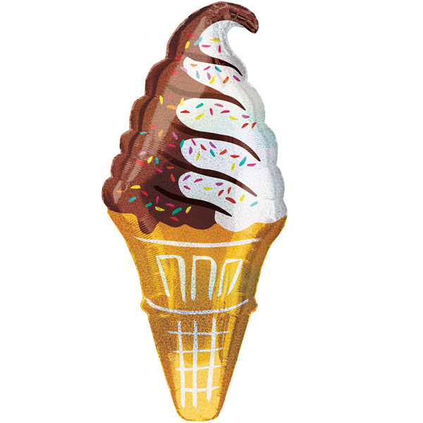 Ice Cream Cone - 18x41 inch - Anagram