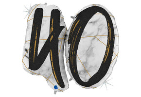 Marble Black - Number 40 - 36 inch - Grabo