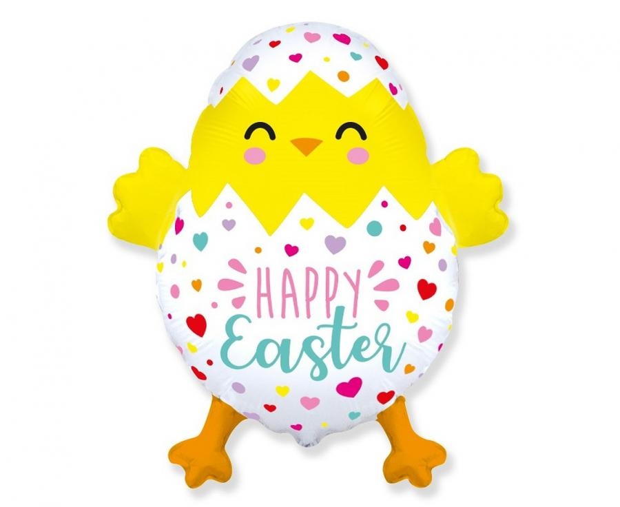 Happy Easter Chicken - Flex - 24 inch