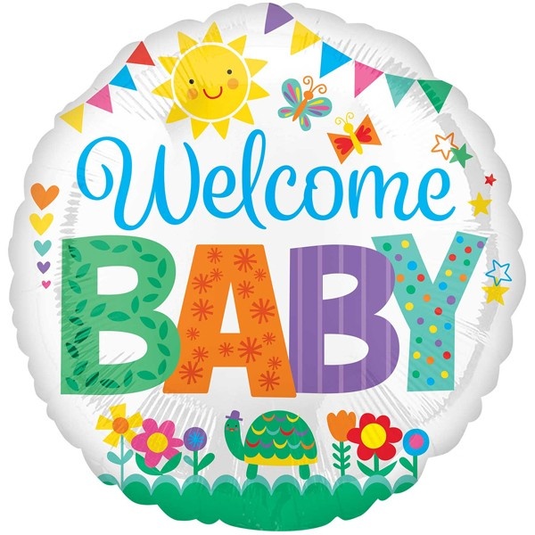SALE > Welcome Baby - Cute Icons - 18 inch - Anagram