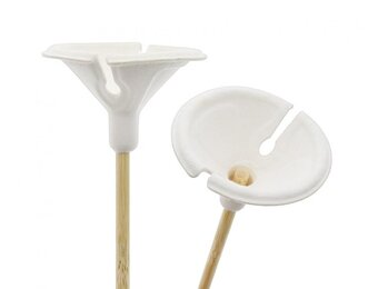 Cups & Sticks - Bamboo & Paper - 30cm - 10 stuks