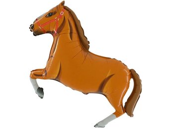 Paard/Horse - Brown - 24 inch - Grabo