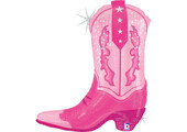 Pink Cowgirl Boot - 26 inch - Betallic