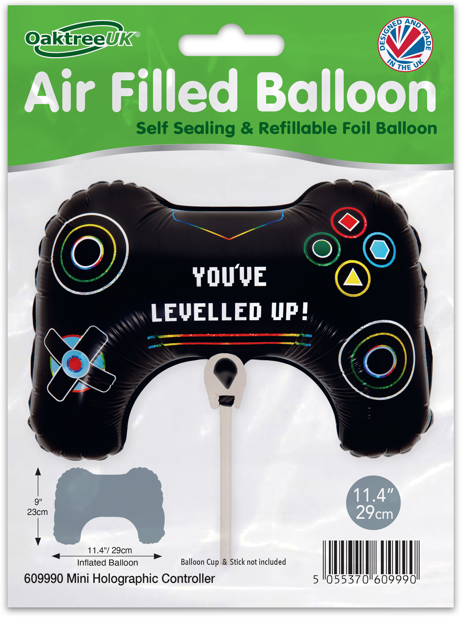 MICRO - Game Controller - Oak - 29 cm - zelfsluitend