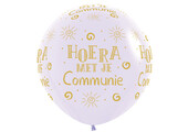 Sempertex 36 inch - Hoera met je Communie - Pastel Matte Lilac - 1 ct
