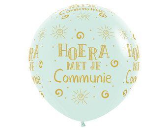 SEM.36 - Hoera met je Communie - Pastel Matte Green 630-1stk