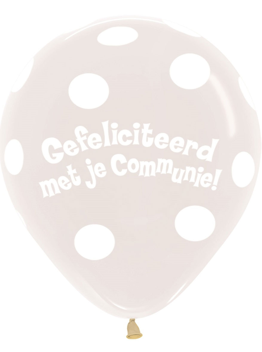 SALE > Sempertex  18 inch - Communie - Clear 390 - 25 Pieces