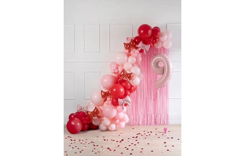 Bows for Garland - PINK - 13 inch - 5 Stuks