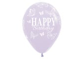 R12 - Happy Birthday - Enchanted Butterflies -25 pcs