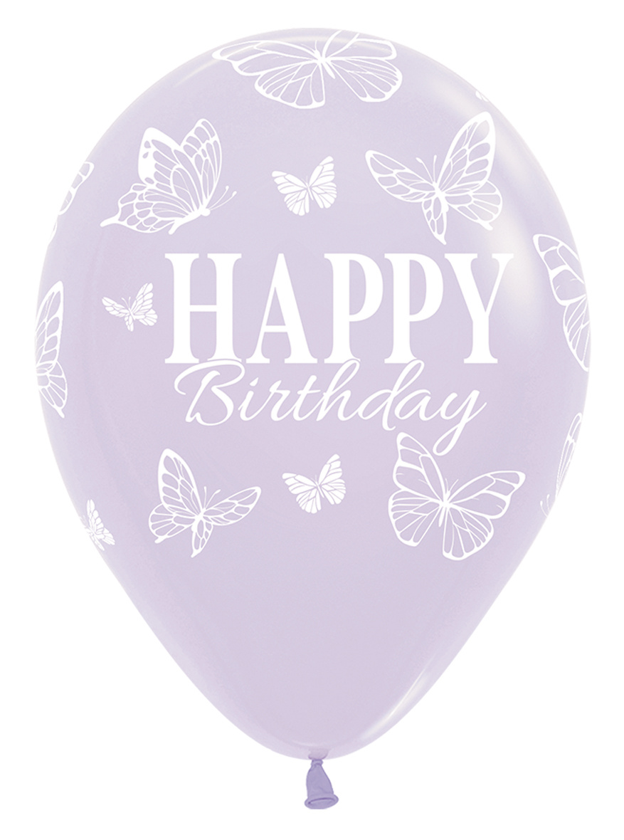 SEM.12 - Happy Birthday - Enchanted Butterflies -25 stuks
