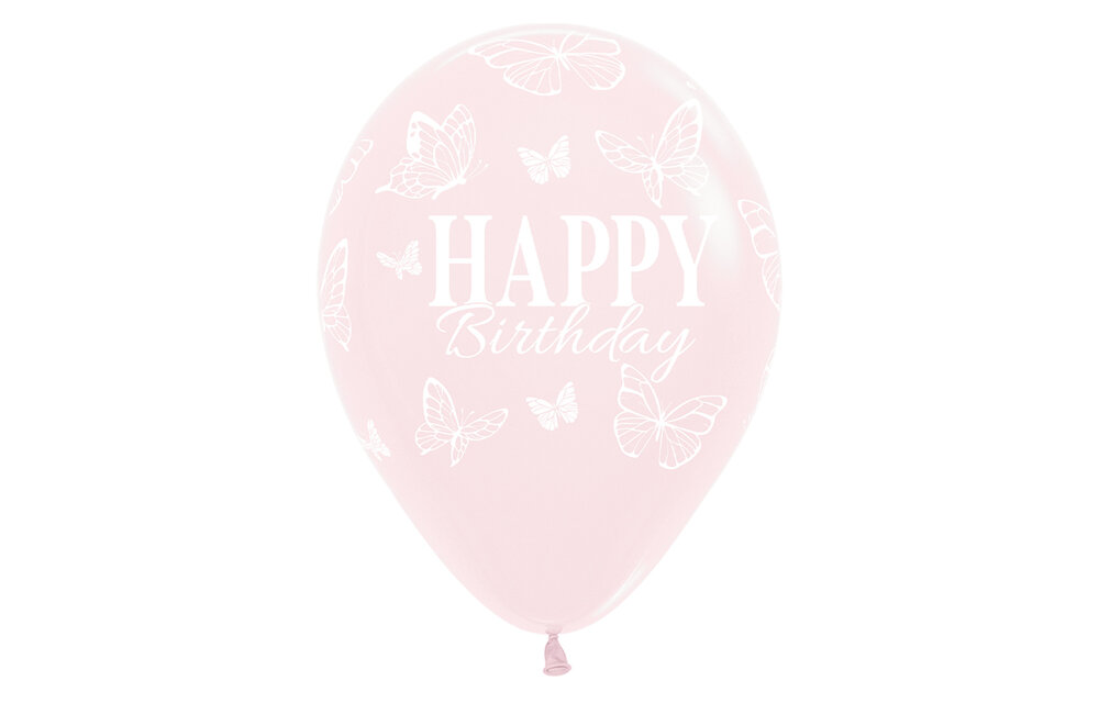 SEM.12 - Happy Birthday - Enchanted Butterflies -25 stuks