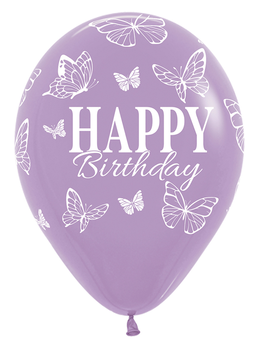 SEM.12 - Happy Birthday - Enchanted Butterflies -25 stuks