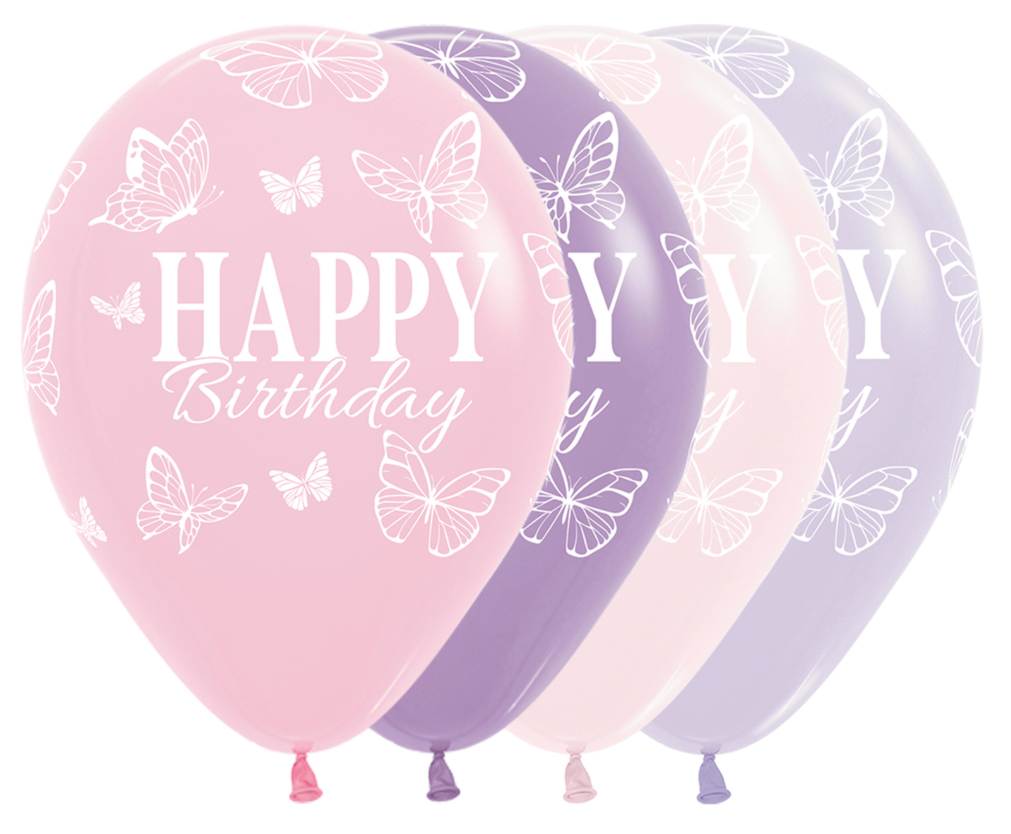 SEM.12 - Happy Birthday - Enchanted Butterflies -25 stuks
