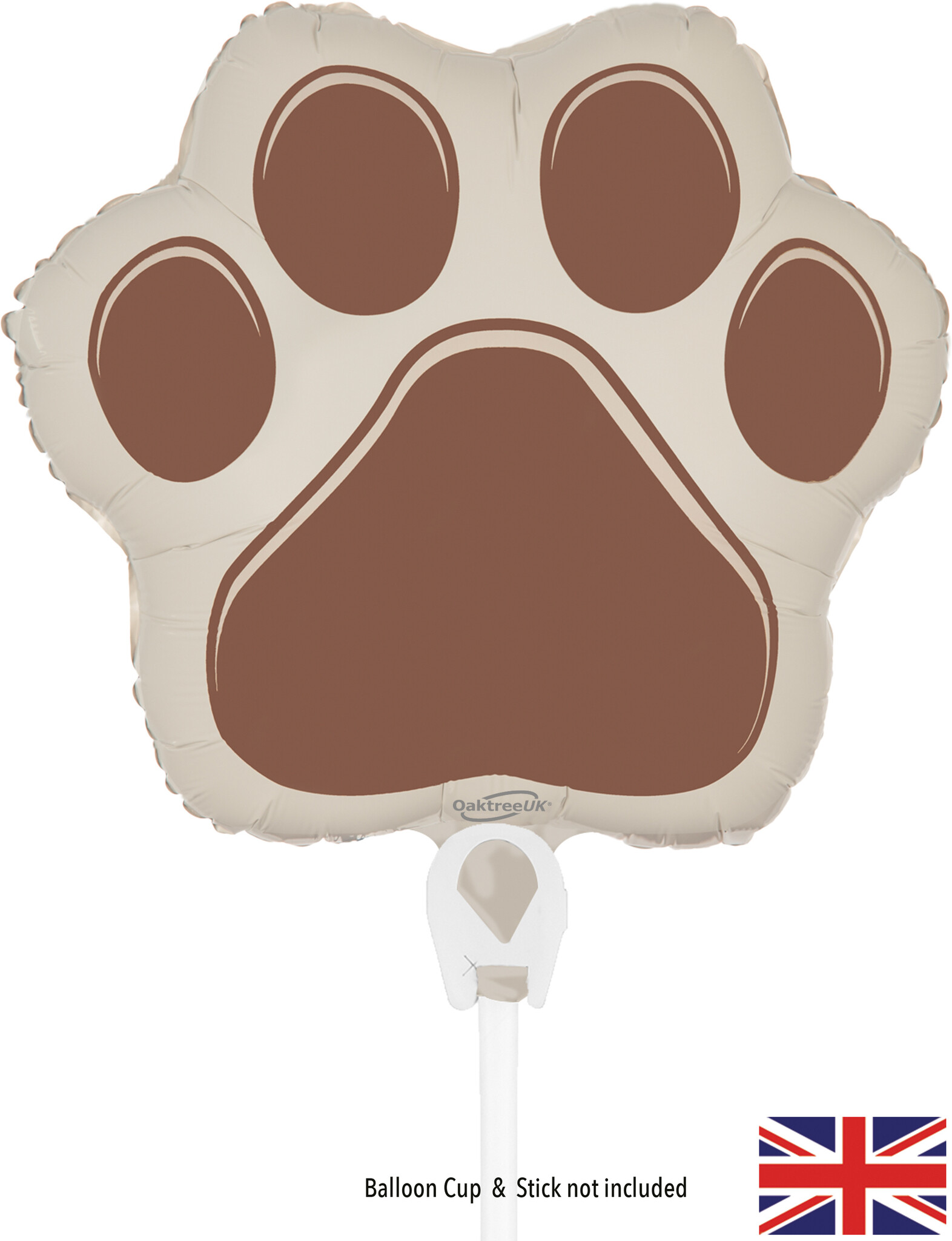 MICRO - Paw Brown - Oak - 20.3 cm - self sealing