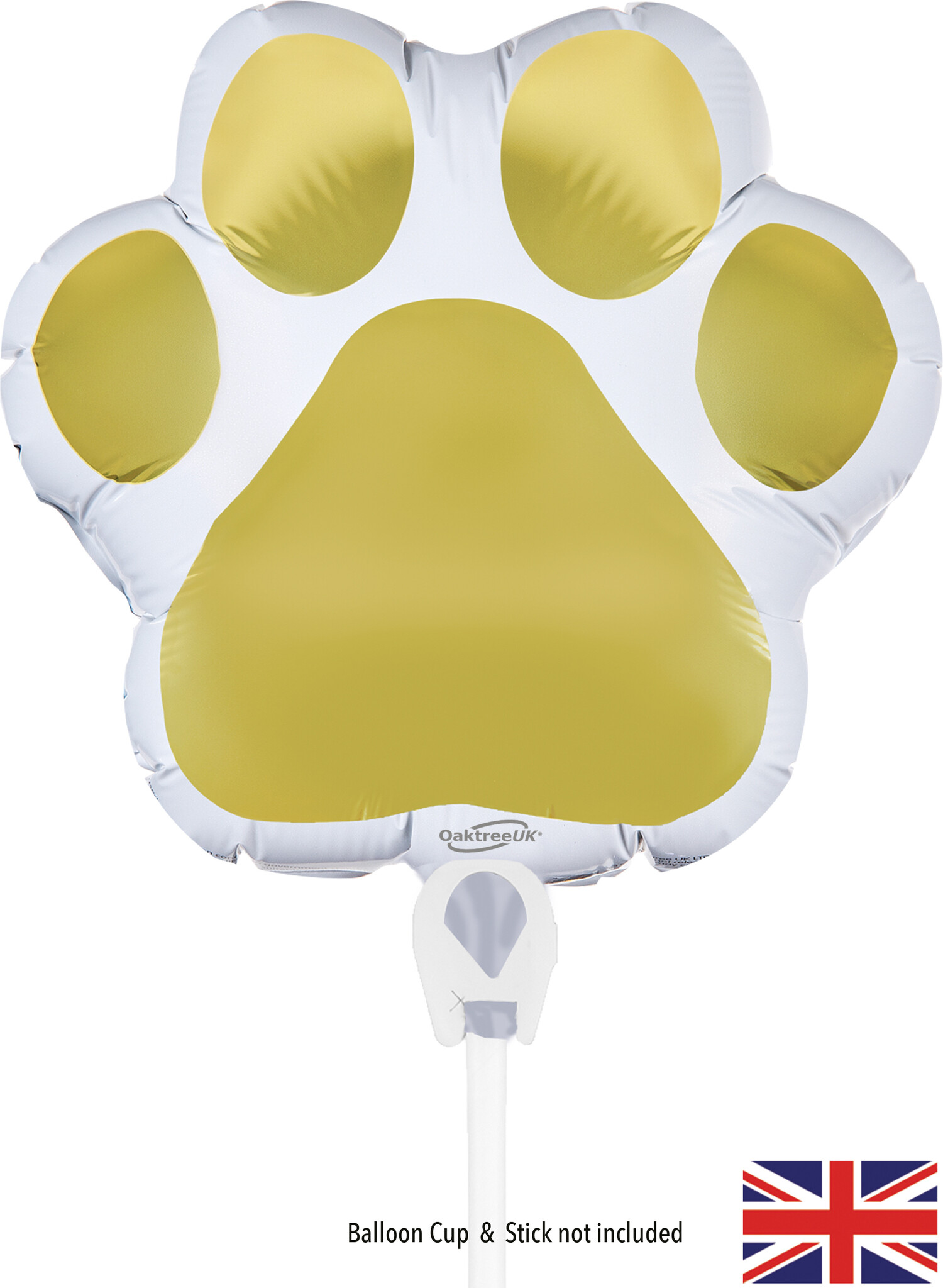 MICRO - Paw Gold - Oak - 20.3 cm - zelfsluitend