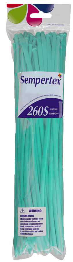 Nozzle Up - 260 - Sempertex - Aquamarina 037 - 50 Pieces