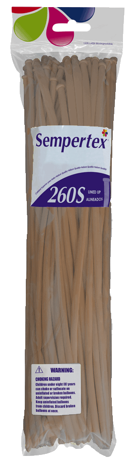Nozzle Up - 260 Sempertex - Latte 073 - 50 pieces