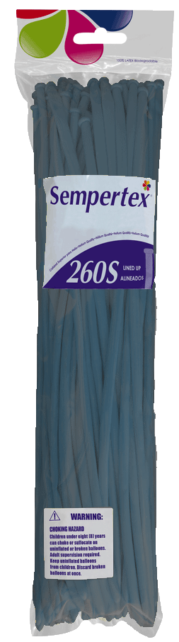 Nozzle Up - Sempertex 260  - Deep Teal 035 - 50 Stuks