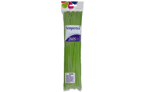 Nozzle Up - Sempertex 260 - Lime Green 031 - 50 pieces