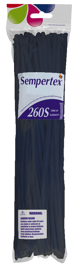 Nozzle Up - Sempertex 260  - Navy Blue 044 - 50 Stuks