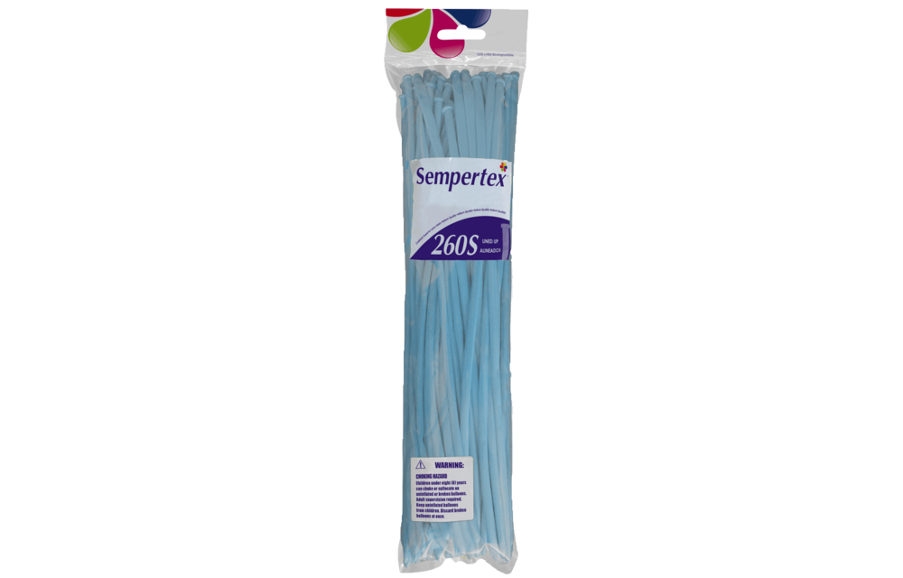 Nozzle Up - Sempertex 260 - Pastel Matte Blue 640 - 50 Stuks