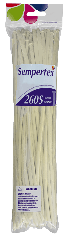 Nozzle Up - Sempertex 260  - Pastel Matte Yellow 620 - 50 Stuks