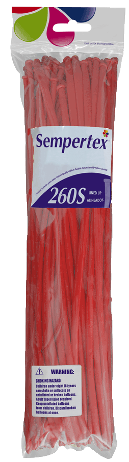 Nozzle Up - Sempertex 260 - Red 015 - 50 stuks