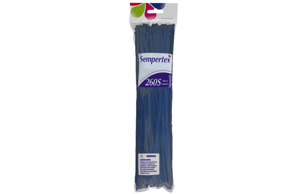 Nozzle Up - Sempertex 260  - Royal Blue 041 - 50 pieces