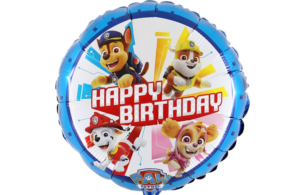 Paw Patrol Happy Birthday - 18 inch - Grabo