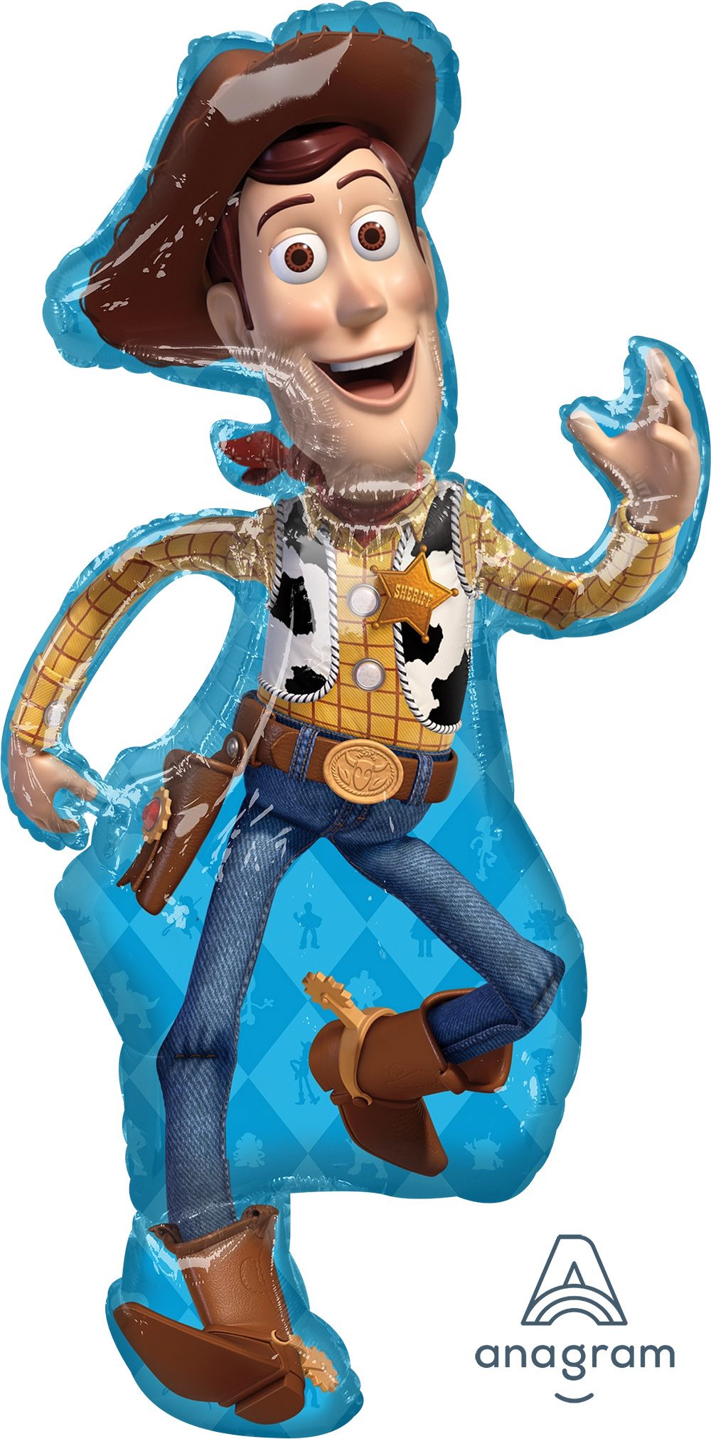 Toy Story Woody - Shape - 44 inch - Anagram