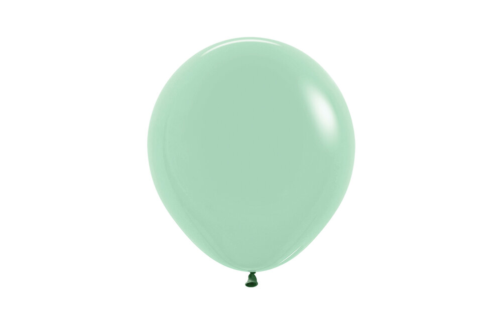 18 inch Sempertex - Pastel Dusk Green Tea - 126 - 25 pieces