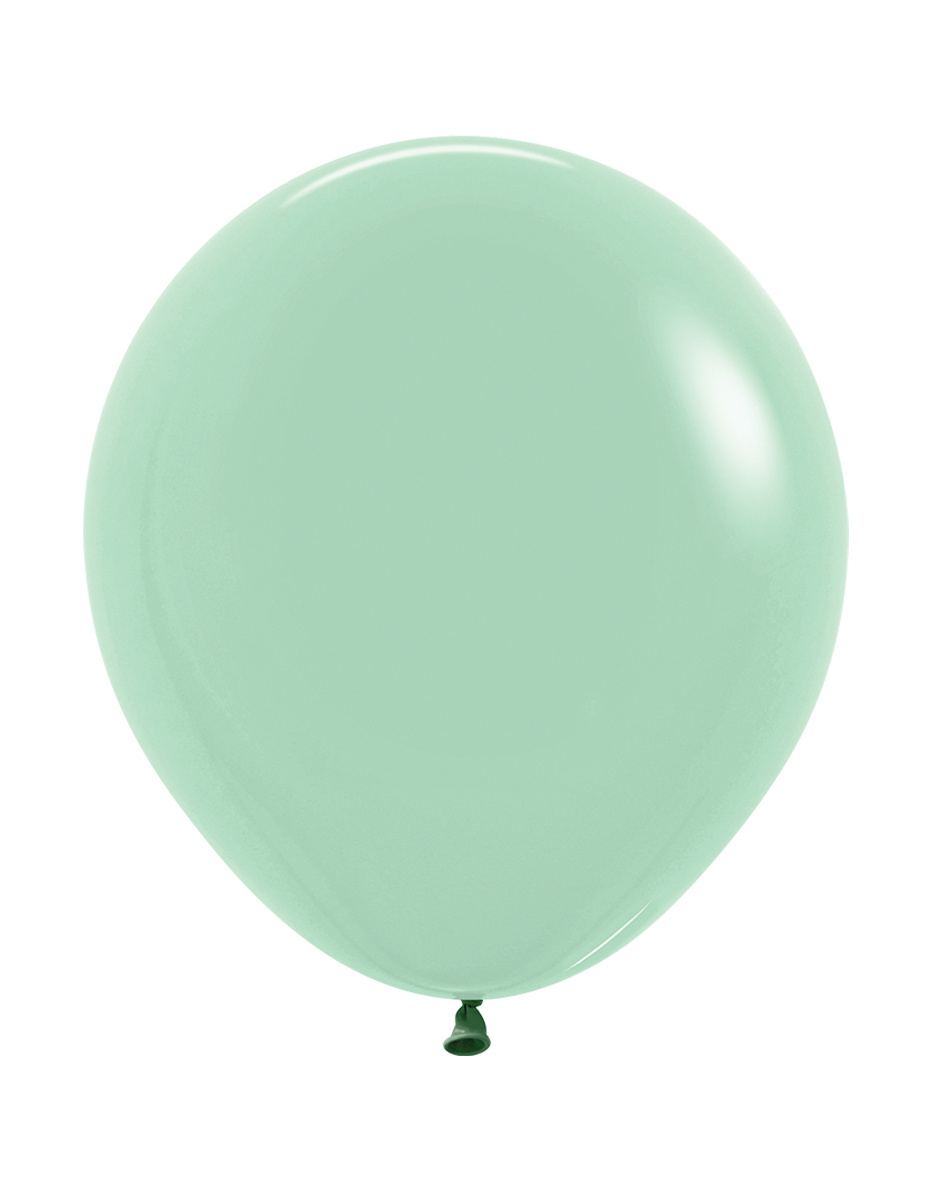 18 inch Sempertex - Pastel Dusk Green Tea - 126 - 25 pieces