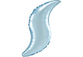 Curves - Satin Pastel Blue - 28"/71cm - 3 ct