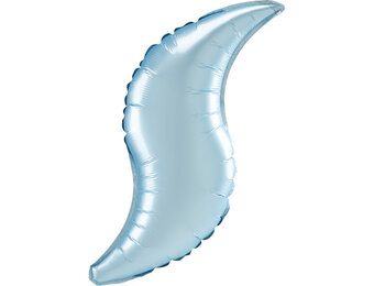 Curves - Satin Pastel Blue - 28"/71cm - 3 ct
