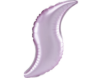 Curves - Satin Pastel Pink - 19"/48cm - 5 ct