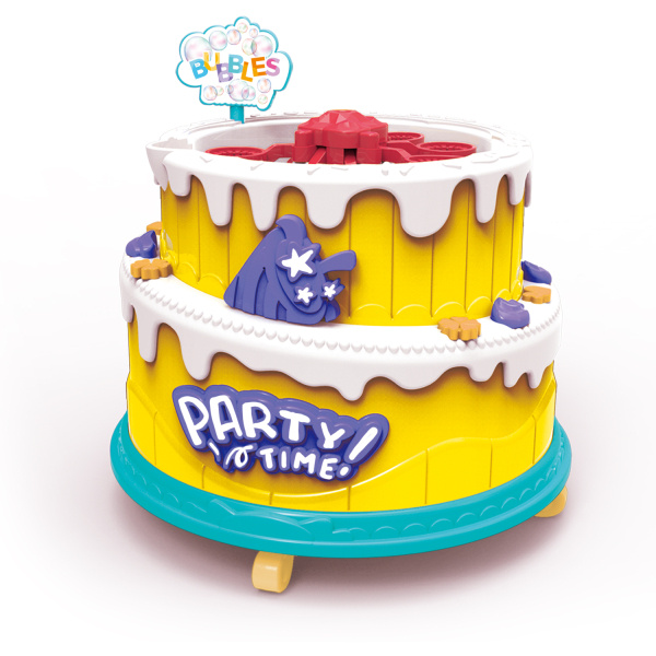 Bellenblaasmachine - Taart met muziek