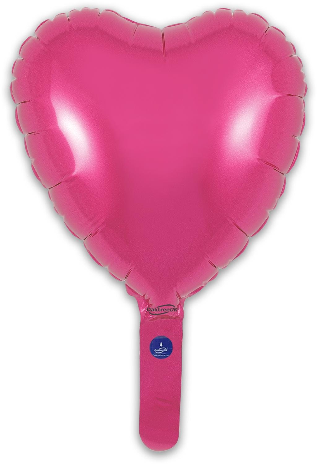 Heart - Fuchsia - 9inch - verpakt 5stks - self sealing